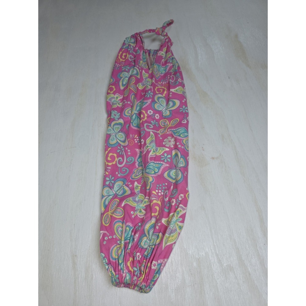 Handmade Grocery Bag/Rag Dispenser - Butterflies Multi color